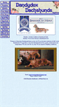 Mobile Screenshot of dandydoxdachshunds.com